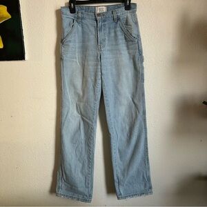 BDG Straight-Leg Carpenter Jeans Light Blue in Size 26